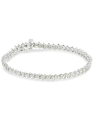 18k Gold S-Link Diamond Tennis Bracelet (1.0 cttw, H-I Color, SI2-I1 Clarity), 7"