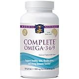 Nordic Naturals Complete Omega 3-6-9, 1000 mg, 120 Soft Gels