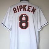 Cal Ripken Jr. Autographed Baltimore Orioles Home (white) Majestic Jersey w/ 2131 inscription