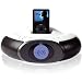 August MB800 iPod & MP3 Music System with Subwoofer, iPod Dock, SD/MMC Card Reader, USB Jack, AUX Audio-In and FM Clock Radio