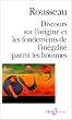 Discours sur l'origine et les fondements de l'in�galit� parmi les hommes
