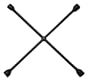 Ken-Tool 35663 18" Economy Metric Lug Wrench