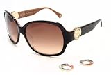 Coach Ella S815 Sunglasses S-815 Tortoise 215 Changeable Bezel Frame