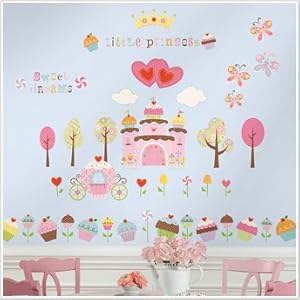 Happi Cupcake Land Peel & Stick Wall Decals