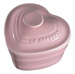 Deals for Creuset Stoneware Covered Heart Ramekin