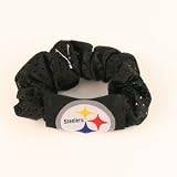 Pittsburgh Steelers Pony Tail Holder - Black