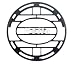 Hella HLA-148995001: Rallye 4000 Grille (Single)