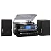 カラオケ録音ができるCDコピーマルチプレーヤー TCDR-922WC 【CDコピー機能付】【CDボイスカット機能付】【エコー機能付きカラオケマイク付】【レコードプレーヤー】
