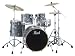 Pearl Vision VSX825SP/C431 Shell Pack, Strata Black (Cymbals and Hardware Not Included)