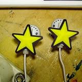 Budclicks アップル純正イヤホン対応アクセサリー（ハリウッドスター） LS01(BUDCLICKS)