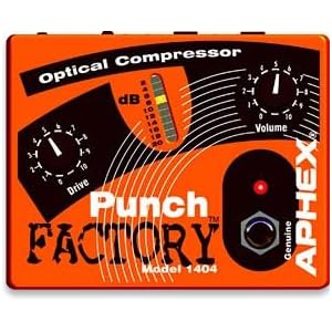 Aphex 1404 Punch Factory Optical Compression Pedal by 