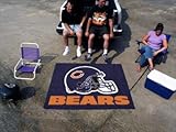 IMAGE OF Chicago Bears 5X6ft Indoor/Outdoor Tailgater Area Rug/Mat/Carpet