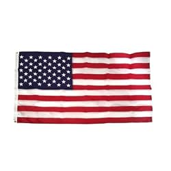 Annin Quality 3" x 5' U.S. Flag Set with 6' Aluminum Pole