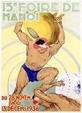 13th Hanoi Vietnam Indochina Fair, Art Poster by Z. Nuyen