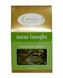 D'Marie Tuscan Triangles - Spinach With Garlic & Pesto