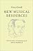New Musical Resources