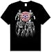 Search : Justice League Kids Size SHADES OF GRAY Youth Size T-shirt Tee Shirt