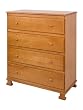 DaVinci Parker 4-Drawer Dresser in Oak
