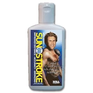 Will Ferrell's Sun Stroke Sunscreen Benefiting Cancer For College by