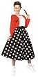 Adult Polka Dot Rocker Fifties Costume