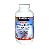 Kirkland Signature Glucosamine HCI 1500 mg with MSM 1500 mg - 375 Tablets