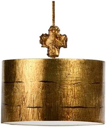 Fragment Gold Large Pendant Glazed Painted Finish
