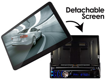 Quickly Attach and Detach the Screen