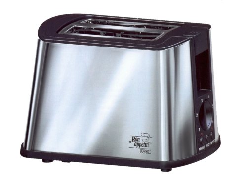 WIK Elektronik Kompakt Edelstahl Toaster
