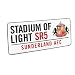 Sunderland A.F.C. Street Sign