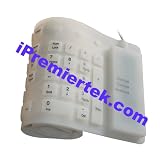 flexible water resistant full sized computer keyboard