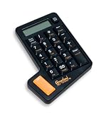 Connectland CL-KBD50006 12-Digit USB Numeric Keypad with Calculator 21-Key with 8 Hot Keys (Black)