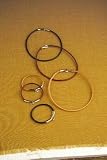 Lets Hook Up Necklace Set-Black