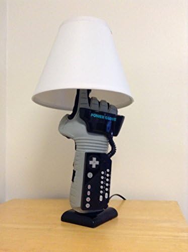 Nintendo NES Power Glove Very Rare Desk Lamp Light Sculpture, Wearable, Poseable