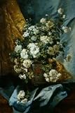12X16 inch Cauchois Eugene Still Life of Chrysanthemums Canvas Art