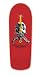 Powell-Peralta Ray Bones Rodriguez Skull and Sword Skateboard Deck (Red)