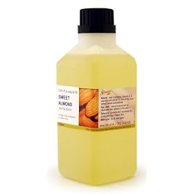 500ml Sweet Almond Oil - 100% Pure Cold Pressed