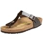 Birkenstock Women's Gizeh Sandal,Lack Schoko,37 M EU