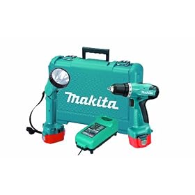 Makita 6271DWPLE 12-Volt 3/8-Inch Cordless Driver/Drill with Flashlight Kit