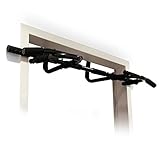 Klarfit KS5DG Chin Up Bar (150kg Max Load, Door Mounted & Steel Frame) - Black