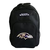 NFL Baltimore Ravens Southpaw Backpack (Black, Medium)
