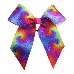 Amazon.com : Tie-dye Hair Bow : Beauty