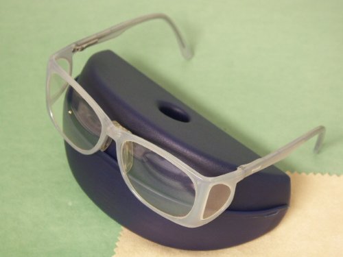 X-ray radiation protection glasses , style I, Front 0.75mmPb , side 0.5mmPb , with wipe and case X-ray radiation protection glasses , style I, Front 0.75mmPb , side 0.5mmPb , with wipe and case