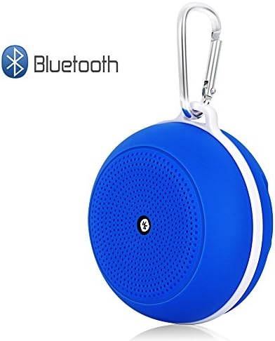 FULiYEAR Portable Bluetooth Speakers Mini for Camping Hiking Climbing Outdoor Sports - Blue