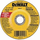 Dewalt Tools 4 x 1/4 x 5/8 High Performance Metal Grinding Wheel 41YFsO%2BuFrL. SL160 Dewalt Tools 4 x 1/4 x 5/8 High Performance Metal Grinding Wheel