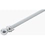 Valley Forge 2-Piece 5-Foot Brushed Aluminum Spinning Flag Pole