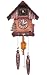 German Cuckoo Clock - Tree and Bench