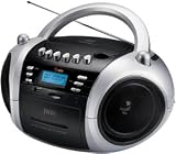 Jwin JX-CD573DBLK Portable MP3 CD/CD Player with Cassette and USB / SD / MMC Slot.