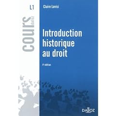 Introduction historique au droit