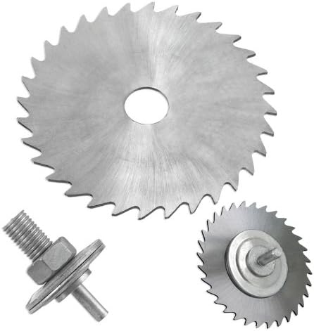2" HHS High-Speed Steel Saw Blade for Power Drill with 1/4" Arbor Mandrel
