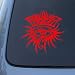 BOB DYLAN - Vinyl Car Decal Sticker #1785 | Vinyl Color: Red